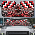 Aotearoa Ngati Toa Auto Sun Shade Maori Iwi Poutama Puhoro Tattoo
