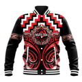 Aotearoa Ngati Toa Personalised Baseball Jacket Maori Iwi Poutama Puhoro Tattoo