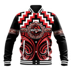 Aotearoa Ngati Toa Personalised Baseball Jacket Maori Iwi Poutama Puhoro Tattoo
