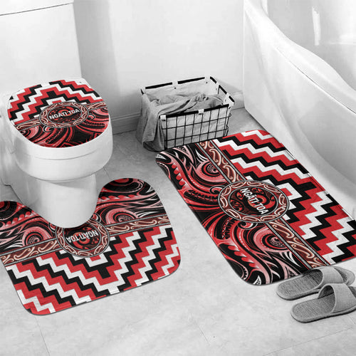 Aotearoa Ngati Toa Bathroom Set Maori Iwi Poutama Puhoro Tattoo