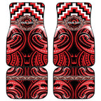 Aotearoa Ngati Toa Personalised Car Mats Maori Iwi Poutama Puhoro Tattoo