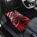 Aotearoa Ngati Toa Personalised Car Mats Maori Iwi Poutama Puhoro Tattoo