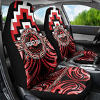 Aotearoa Ngati Toa Car Seat Cover Maori Iwi Poutama Puhoro Tattoo