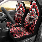 Aotearoa Ngati Toa Car Seat Cover Maori Iwi Poutama Puhoro Tattoo