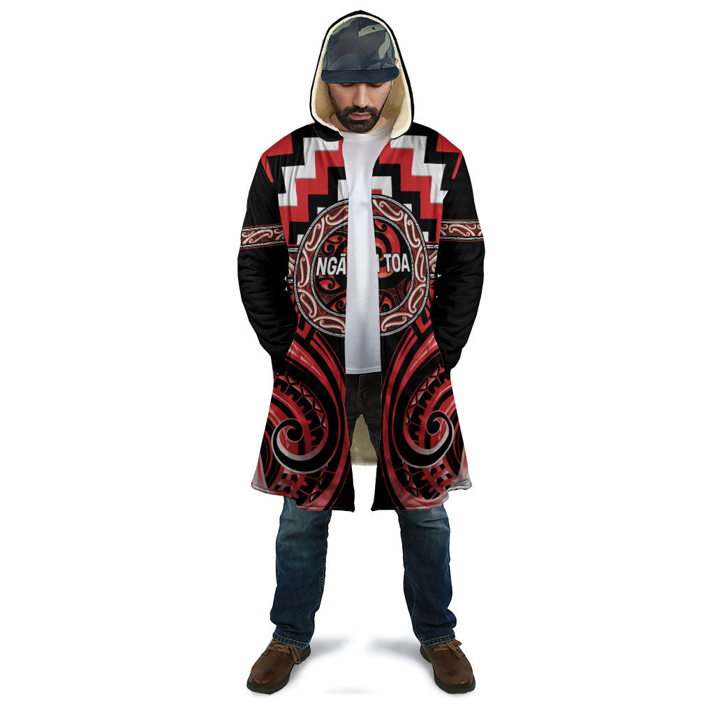 Aotearoa Ngati Toa Personalised Cloak Maori Iwi Poutama Puhoro Tattoo