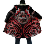 Aotearoa Ngati Toa Personalised Cloak Maori Iwi Poutama Puhoro Tattoo