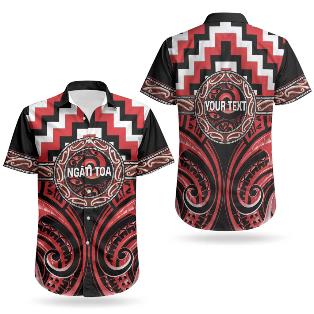 Aotearoa Ngati Toa Personalised Couples Matching Mermaid Dress and Hawaiian Shirt Maori Iwi Poutama Puhoro Tattoo