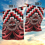 Aotearoa Ngati Toa Garden Flag Maori Iwi Poutama Puhoro Tattoo