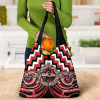 Aotearoa Ngati Toa Grocery Bag Maori Iwi Poutama Puhoro Tattoo