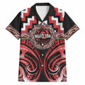 Aotearoa Ngati Toa Personalised Hawaiian Shirt Maori Iwi Poutama Puhoro Tattoo