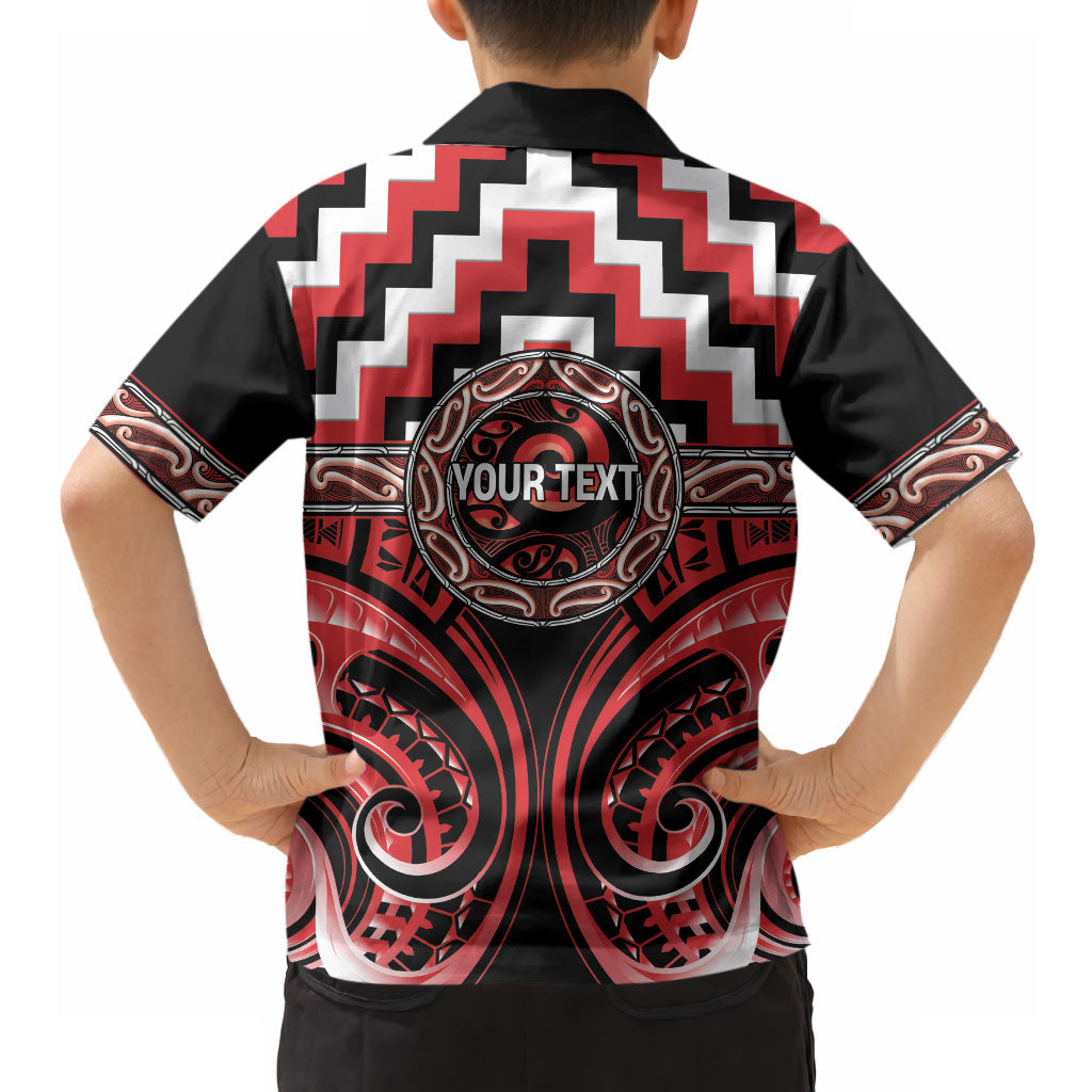 Aotearoa Ngati Toa Personalised Hawaiian Shirt Maori Iwi Poutama Puhoro Tattoo