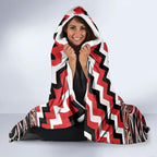 Aotearoa Ngati Toa Hooded Blanket Maori Iwi Poutama Puhoro Tattoo