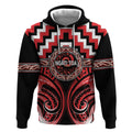 Aotearoa Ngati Toa Personalised Hoodie Maori Iwi Poutama Puhoro Tattoo