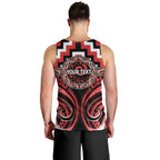 Aotearoa Ngati Toa Personalised Men Tank Top Maori Iwi Poutama Puhoro Tattoo