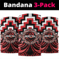 Aotearoa Ngati Toa Neck Gaiter Maori Iwi Poutama Puhoro Tattoo