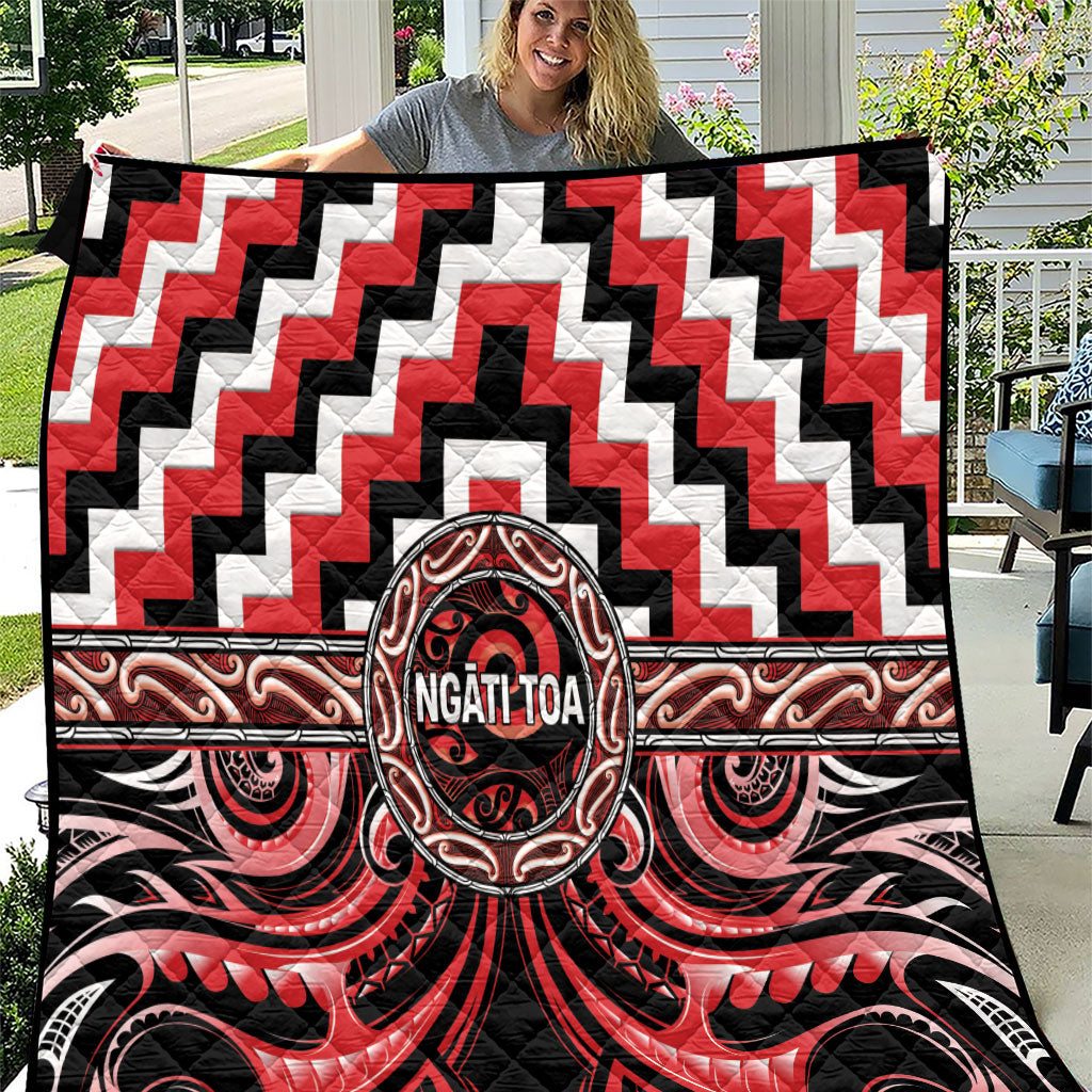 Aotearoa Ngati Toa Quilt Maori Iwi Poutama Puhoro Tattoo