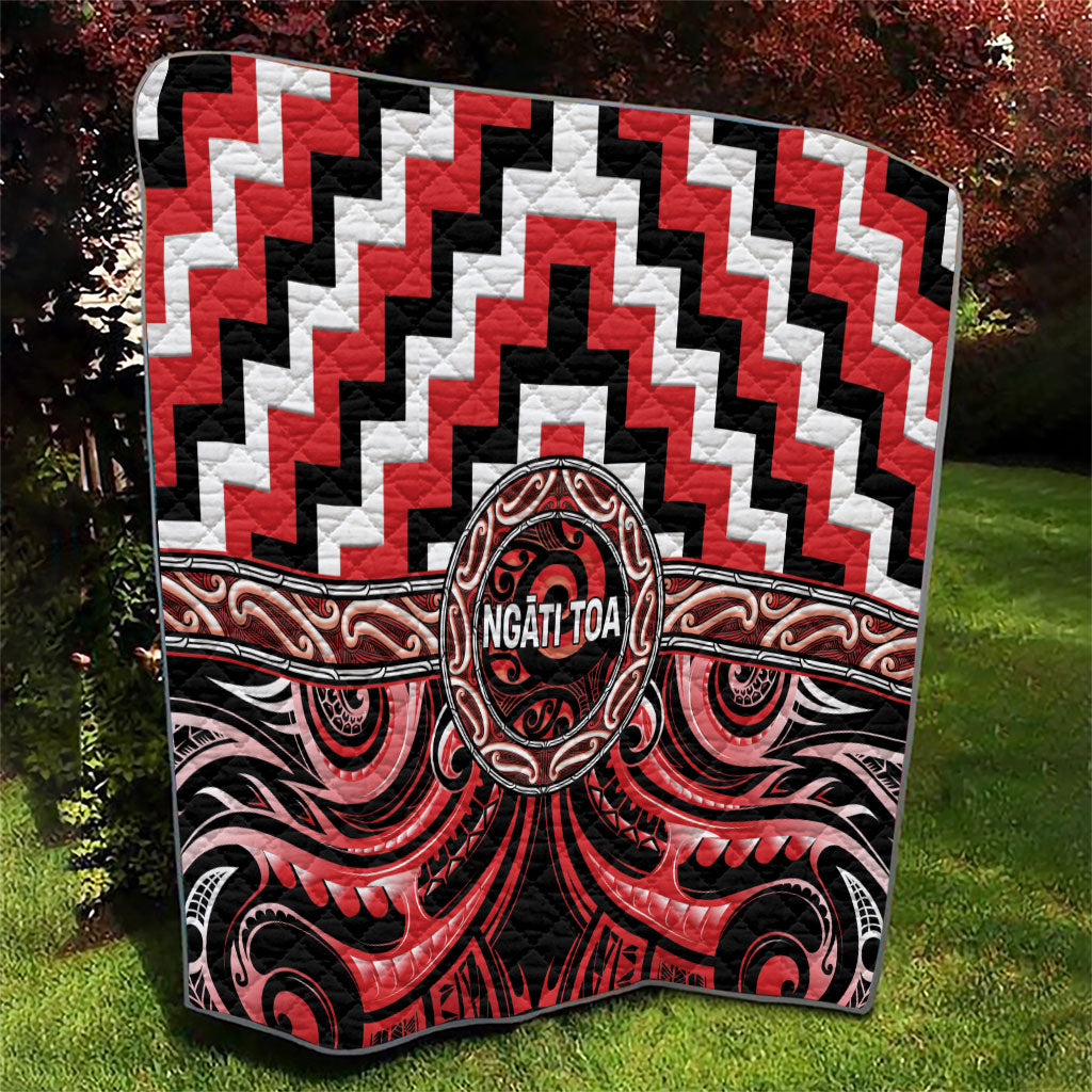 Aotearoa Ngati Toa Quilt Maori Iwi Poutama Puhoro Tattoo