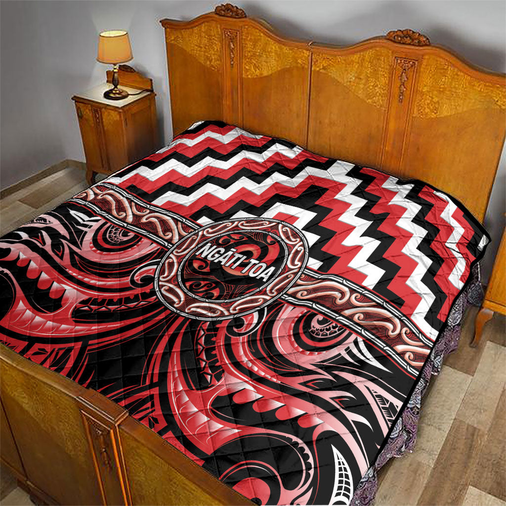 Aotearoa Ngati Toa Quilt Maori Iwi Poutama Puhoro Tattoo
