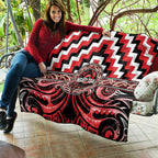 Aotearoa Ngati Toa Quilt Maori Iwi Poutama Puhoro Tattoo