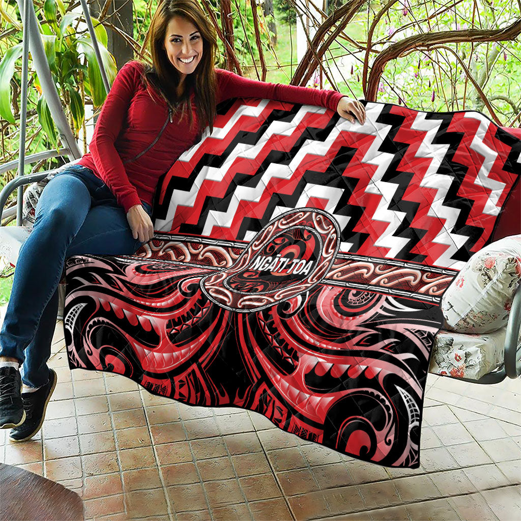 Aotearoa Ngati Toa Quilt Maori Iwi Poutama Puhoro Tattoo