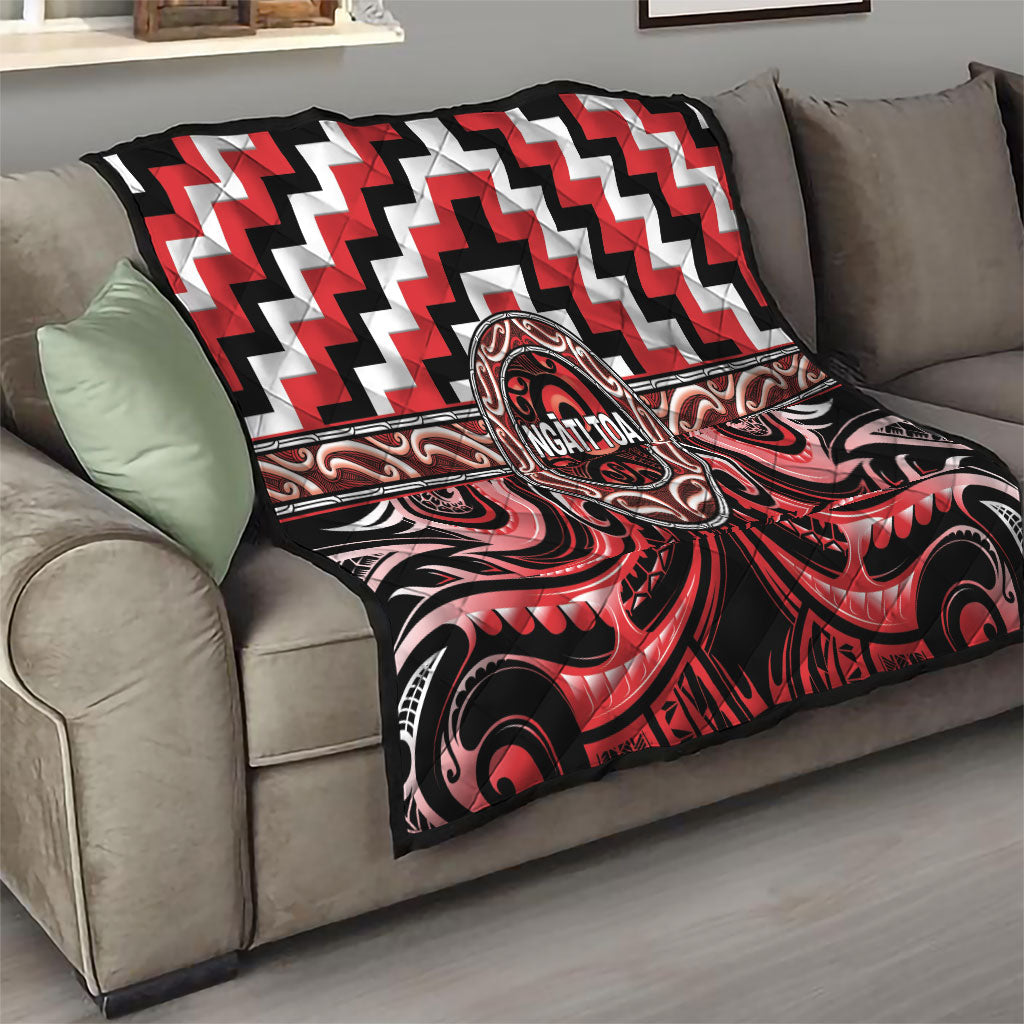Aotearoa Ngati Toa Quilt Maori Iwi Poutama Puhoro Tattoo