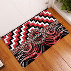 Aotearoa Ngati Toa Rubber Doormat Maori Iwi Poutama Puhoro Tattoo