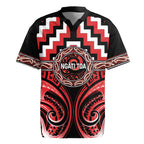 Aotearoa Ngati Toa Personalised Rugby Jersey Maori Iwi Poutama Puhoro Tattoo