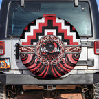 Aotearoa Ngati Toa Spare Tire Cover Maori Iwi Poutama Puhoro Tattoo
