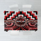 Aotearoa Ngati Toa Tablecloth Maori Iwi Poutama Puhoro Tattoo