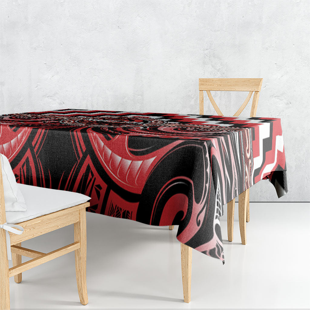 Aotearoa Ngati Toa Tablecloth Maori Iwi Poutama Puhoro Tattoo