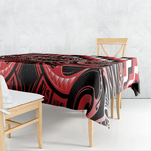 Aotearoa Ngati Toa Tablecloth Maori Iwi Poutama Puhoro Tattoo