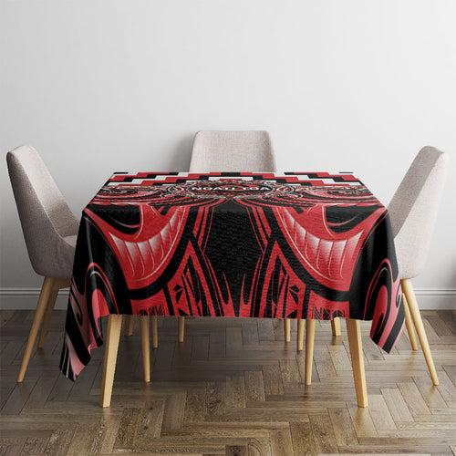 Aotearoa Ngati Toa Tablecloth Maori Iwi Poutama Puhoro Tattoo