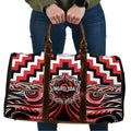 Aotearoa Ngati Toa Travel Bag Maori Iwi Poutama Puhoro Tattoo