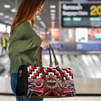 Aotearoa Ngati Toa Travel Bag Maori Iwi Poutama Puhoro Tattoo