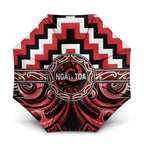 Aotearoa Ngati Toa Umbrella Maori Iwi Poutama Puhoro Tattoo