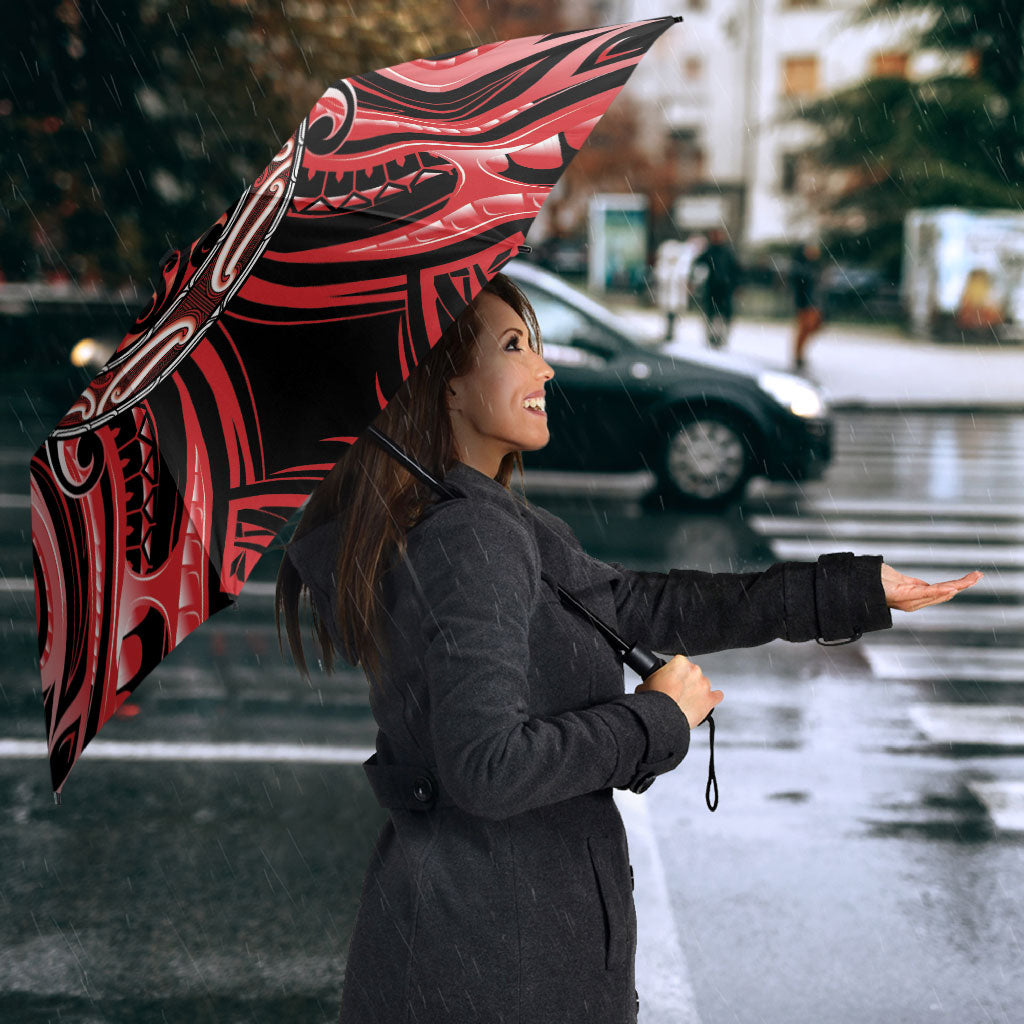 Aotearoa Ngati Toa Umbrella Maori Iwi Poutama Puhoro Tattoo