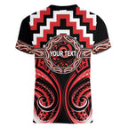Aotearoa Ngati Toa Personalised Women V-Neck T-Shirt Maori Iwi Poutama Puhoro Tattoo