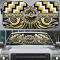 Aotearoa Ngati Tama Auto Sun Shade Maori Iwi Poutama Puhoro Tattoo