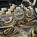 Aotearoa Ngati Tama Back Car Seat Cover Maori Iwi Poutama Puhoro Tattoo