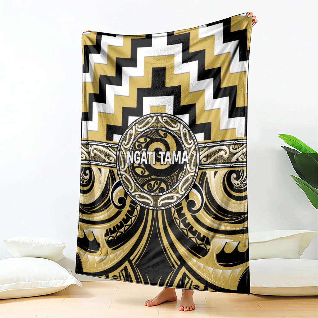 Aotearoa Ngati Tama Blanket Maori Iwi Poutama Puhoro Tattoo