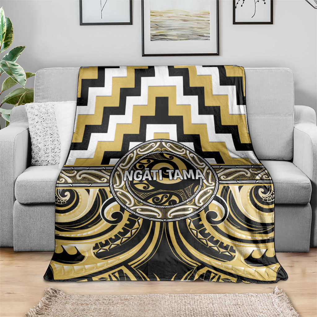 Aotearoa Ngati Tama Blanket Maori Iwi Poutama Puhoro Tattoo