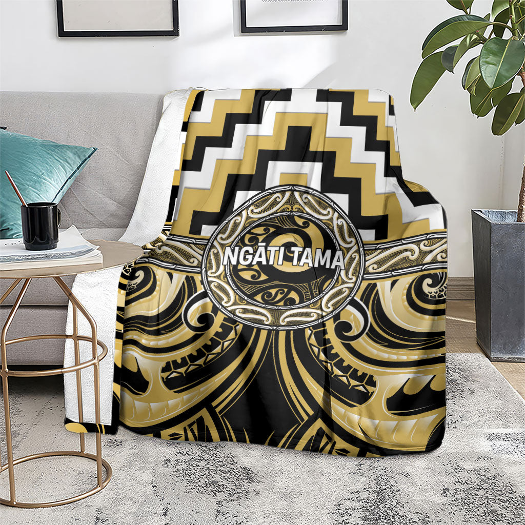 Aotearoa Ngati Tama Blanket Maori Iwi Poutama Puhoro Tattoo