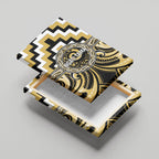 Aotearoa Ngati Tama Canvas Wall Art Maori Iwi Poutama Puhoro Tattoo