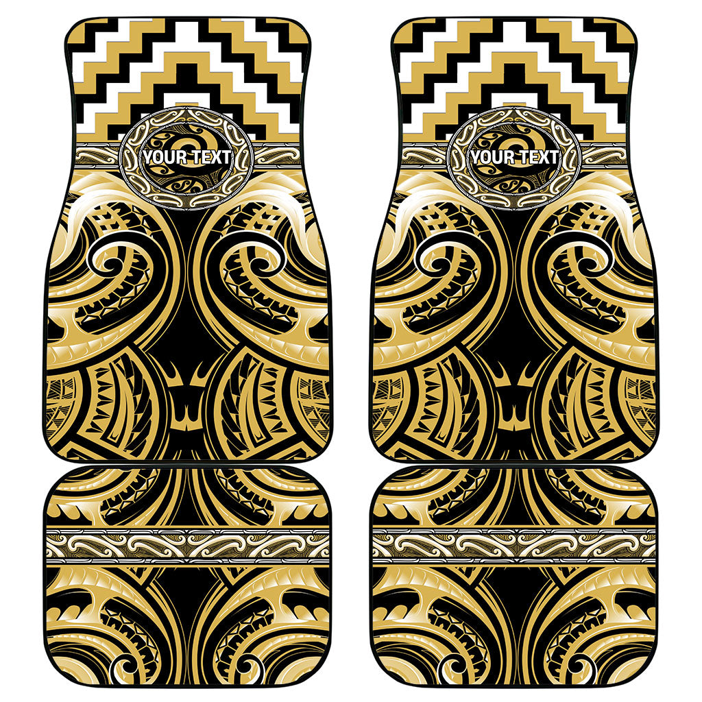 Aotearoa Ngati Tama Personalised Car Mats Maori Iwi Poutama Puhoro Tattoo