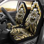 Aotearoa Ngati Tama Car Seat Cover Maori Iwi Poutama Puhoro Tattoo