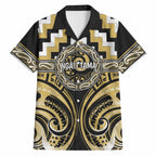 Aotearoa Ngati Tama Personalised Hawaiian Shirt Maori Iwi Poutama Puhoro Tattoo