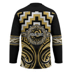 Aotearoa Ngati Tama Personalised Hockey Jersey Maori Iwi Poutama Puhoro Tattoo