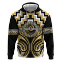 Aotearoa Ngati Tama Personalised Hoodie Maori Iwi Poutama Puhoro Tattoo