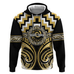 Aotearoa Ngati Tama Personalised Hoodie Maori Iwi Poutama Puhoro Tattoo