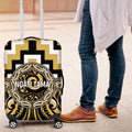 Aotearoa Ngati Tama Luggage Cover Maori Iwi Poutama Puhoro Tattoo